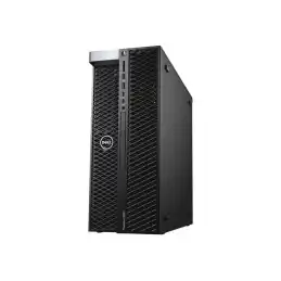 Dell Precision 5820 Tower - Mid tower - 1 x Xeon W-2223 - 3.6 GHz - vPro - RAM 16 Go - SSD 512 Go - graveur d... (9R6W0)_1